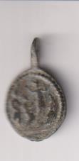 La Dolorosa Medalla (AE 18 mms.) R/Escena Bíblica) Siglo XVII-XVIII