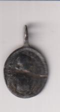 (...) Caravaca? Medalla. (AE 17 mms.) R/Santa Bárbara. siglo XVII-XVII