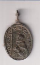 Santa María magdalena de Pazzi. Medalla (AE 23.) R/S. pedro de Alcántara. Siglo XVII. RARA