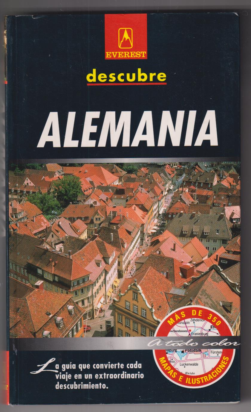 Descubre Alemania. Guía Everest, 2ª Edición 1996. SIN USAR