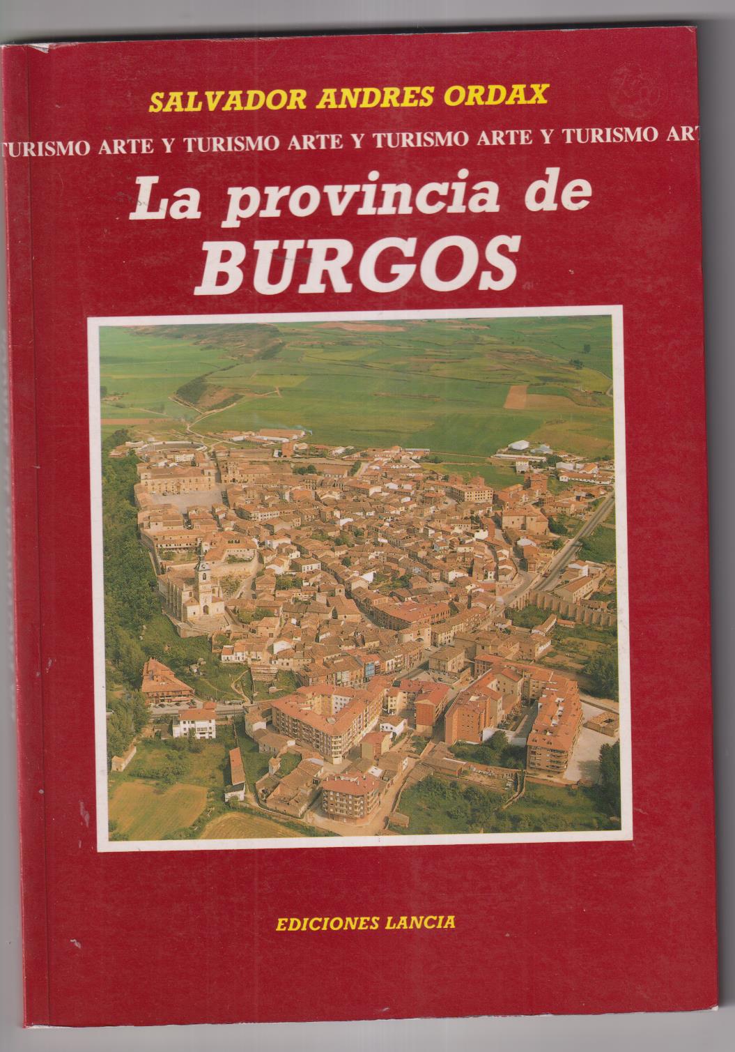 Salvador Andrés Ordax. La Provincia de Burgos. Ediciones Lancia 1991