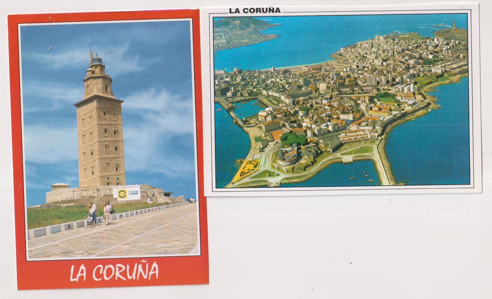 La Coruña.- Torre de Hércules y Vista Aérea