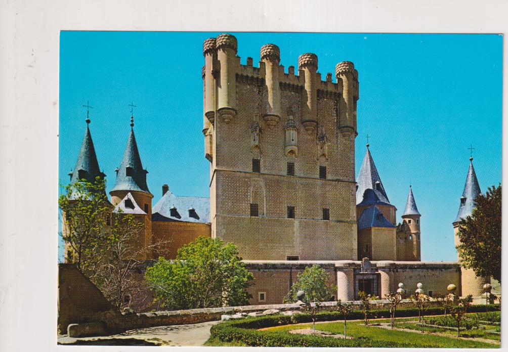 Segovia. El alcázar, entrada