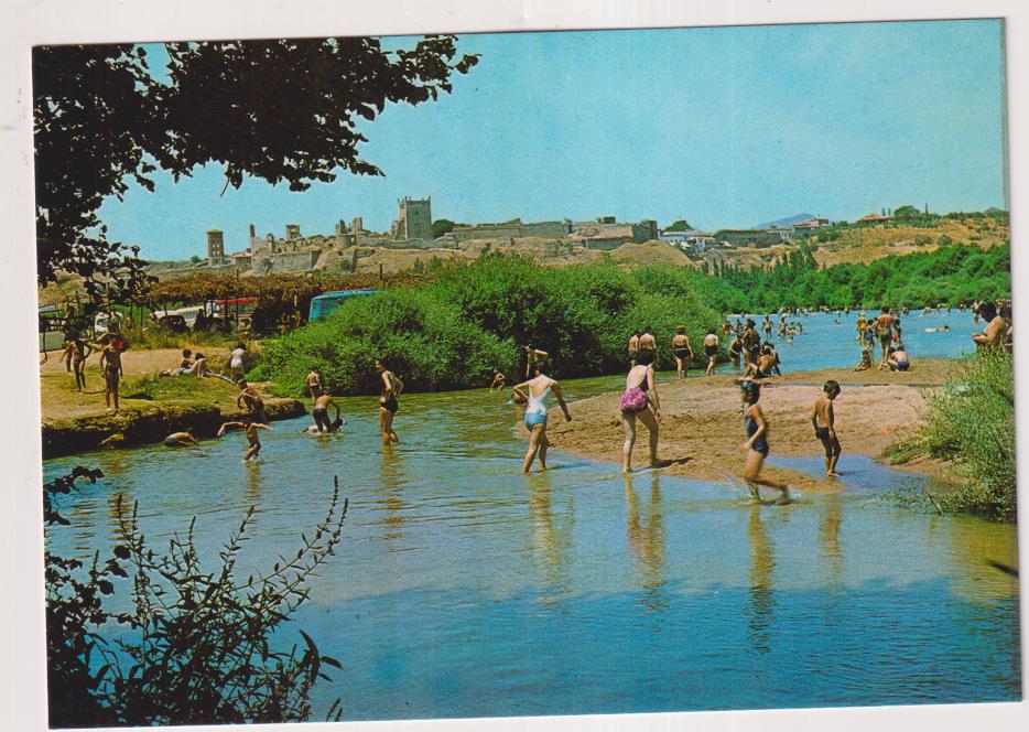 Escalona. Playas del Río Alberche. Año 1968