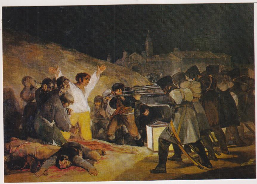 Museo del Parado. Goya. Los fusilamientos del 3 de mayo en Madrid. Ediciones offo 1972