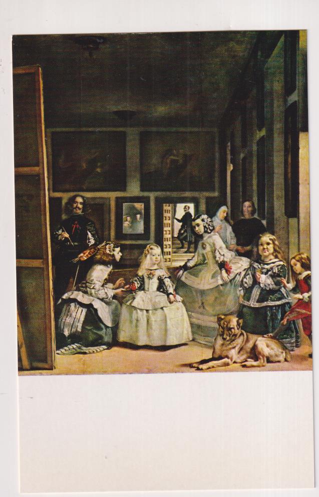 Museo del Prado. Las Menina de Velázquez. Año 1971