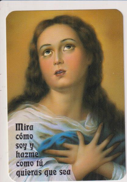 Virgen de Murillo. Calendario para 2009. Librería San Pablo. Madrid