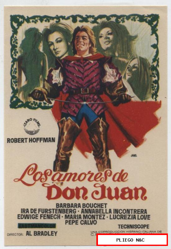 Los amores de Don Juan. Sencillo de Izaro films