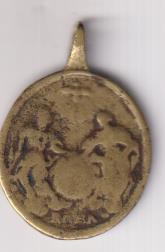 Santísima Trinidad. Exergo, Roma. medalla (AE 30 mms.) R/Ley. en latín. Siglo XVII-XVIII
