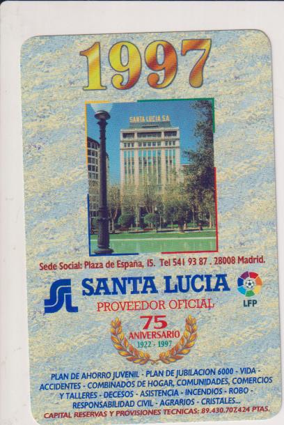 Calendario Fournier Santa Lucía 1997