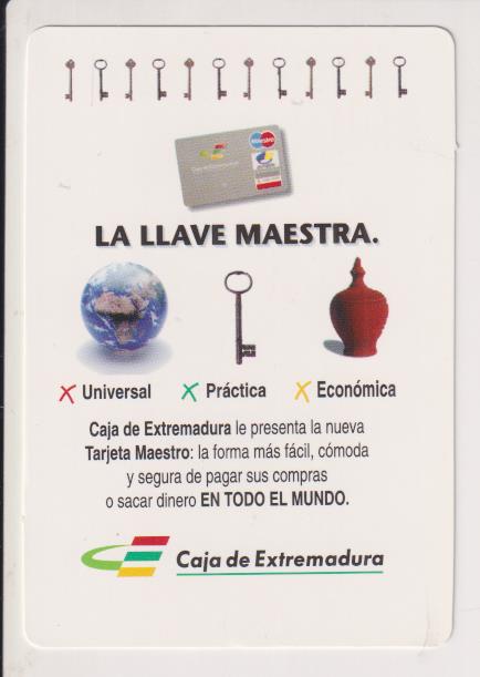 Calendario 1998. Caja de Extremadura. la llave maestra