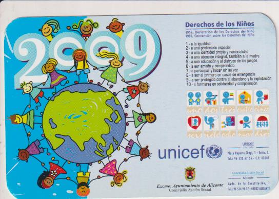 Calendario Unicef 2009