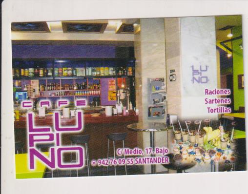 Calendario 2009. Café Lupino. Santander
