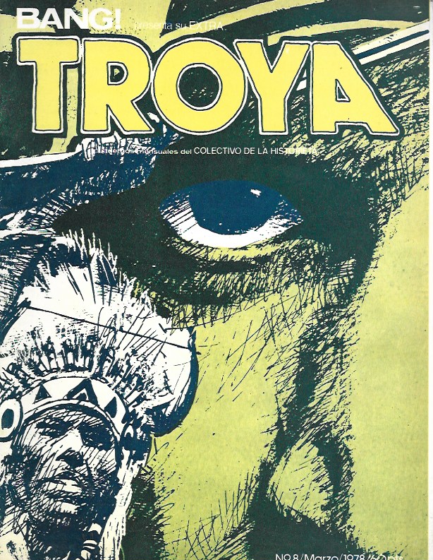 Bang! Extra. Troya, cuadernos mensuales del Colectivo de la Historieta. Nº 8 (Marzo 1978)