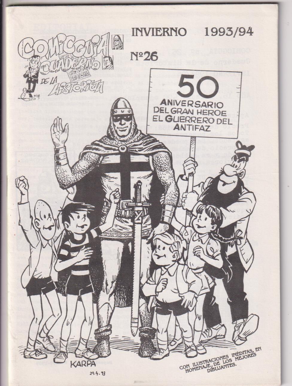 Comic Guía nº 26. Invierno 1993/94