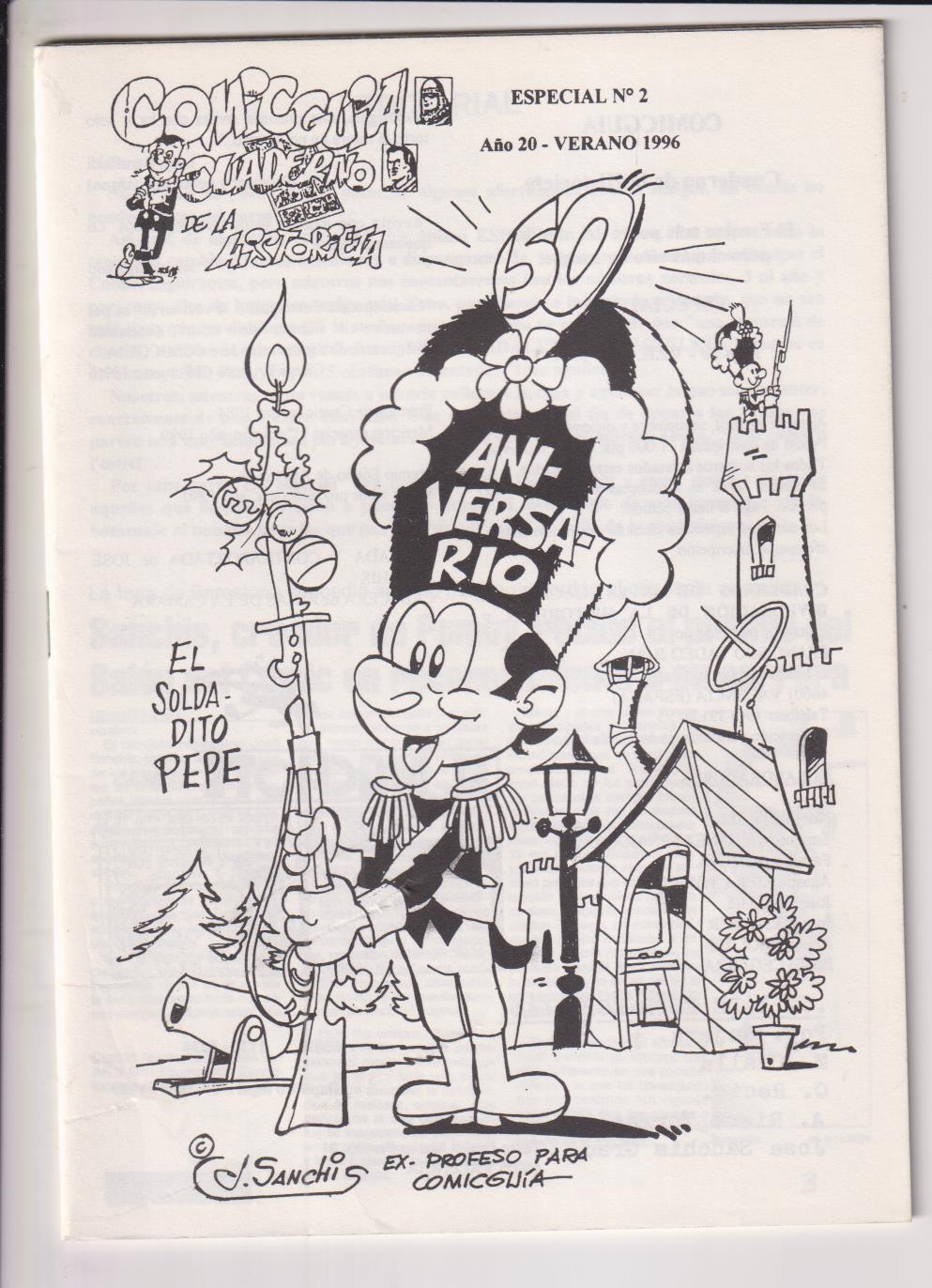 Comic Guía. Cuaderno de la Historieta. Especial nº 2. Verano 1996