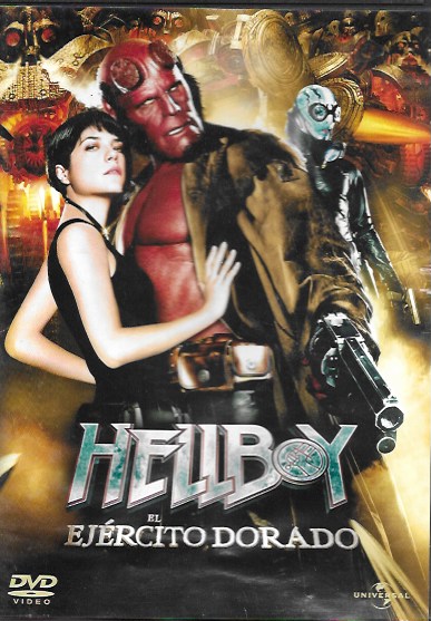 Hellboy, el Ejercito Dorado. Ron Perlman, Selma Blair. 2008 Universal