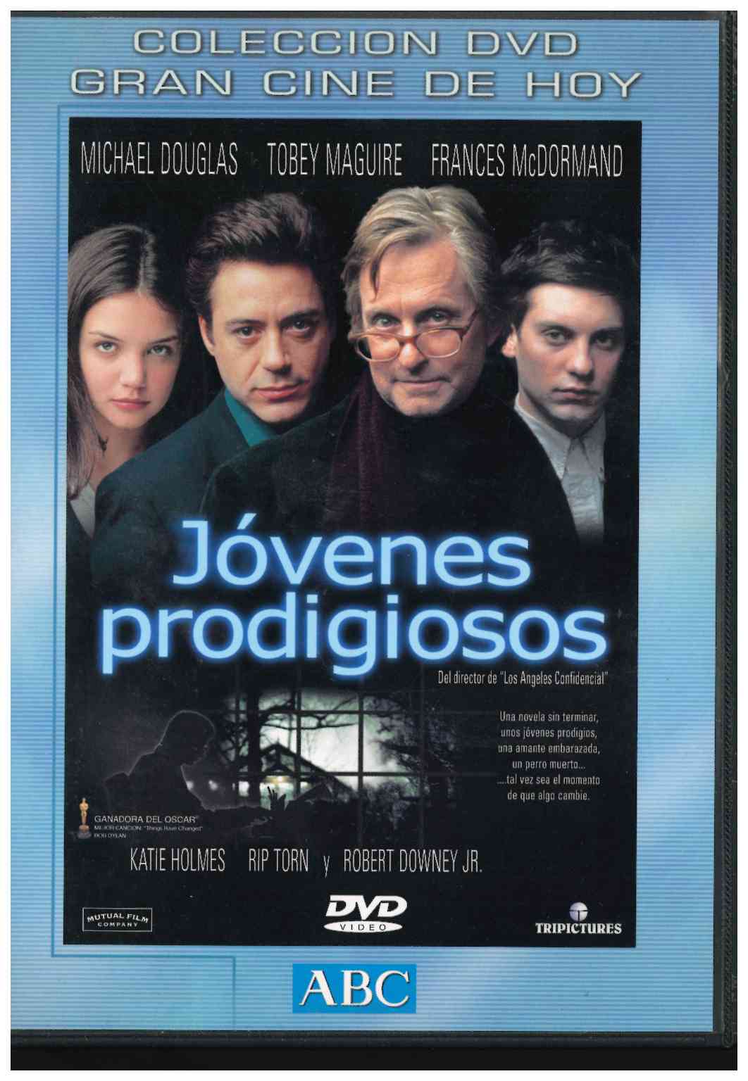Jóvenes prodigiosos. Colección Gran Cine de hoy. Michael Douglas, Tobey Maguire, Frances McDormand