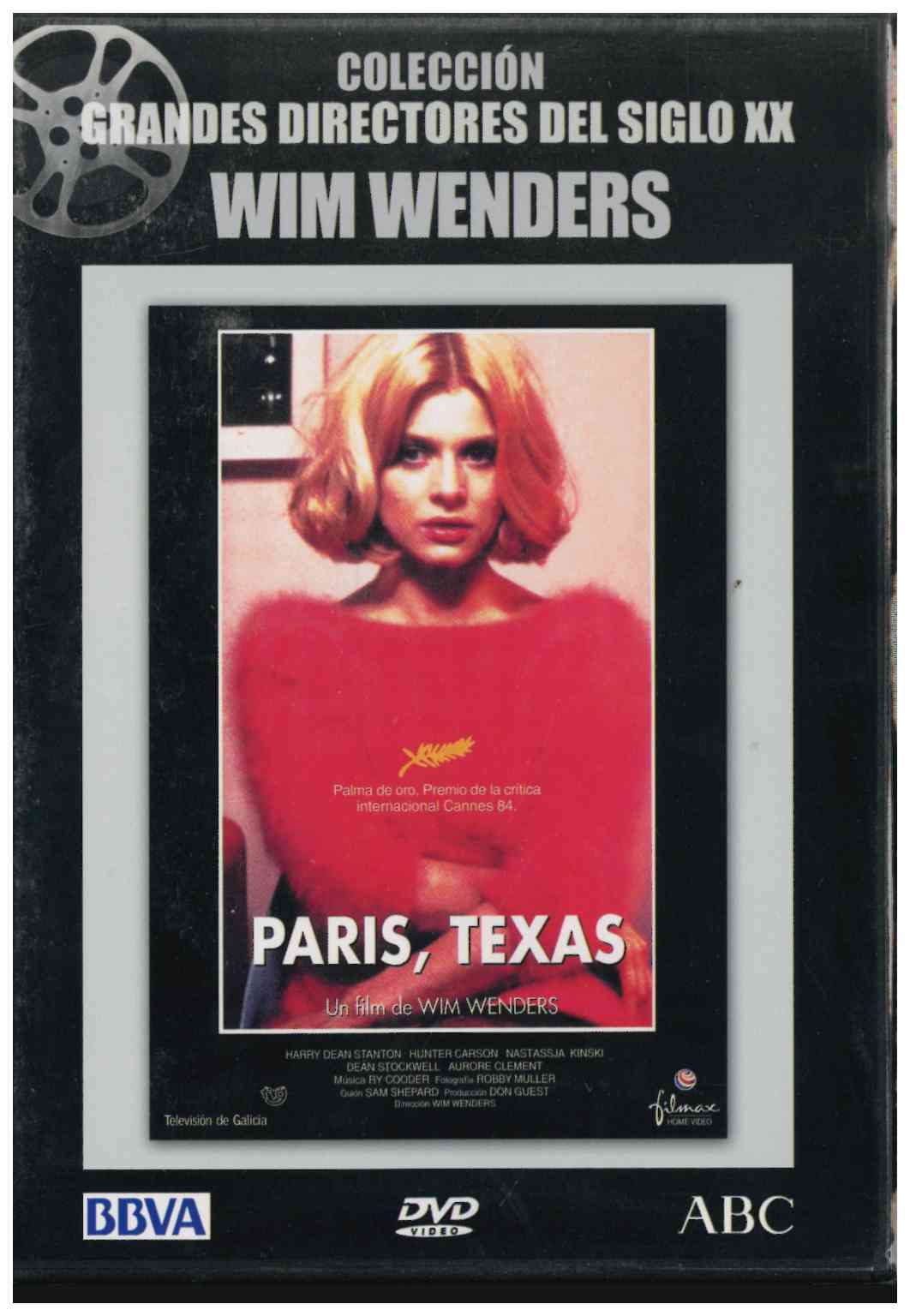 Colección grandes directores del siglo XX. Wim Wenders. Paris, Texas