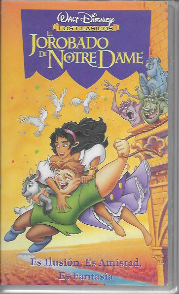 El Jorobado de Notre Dame. Walt Disney, 1997. VHS