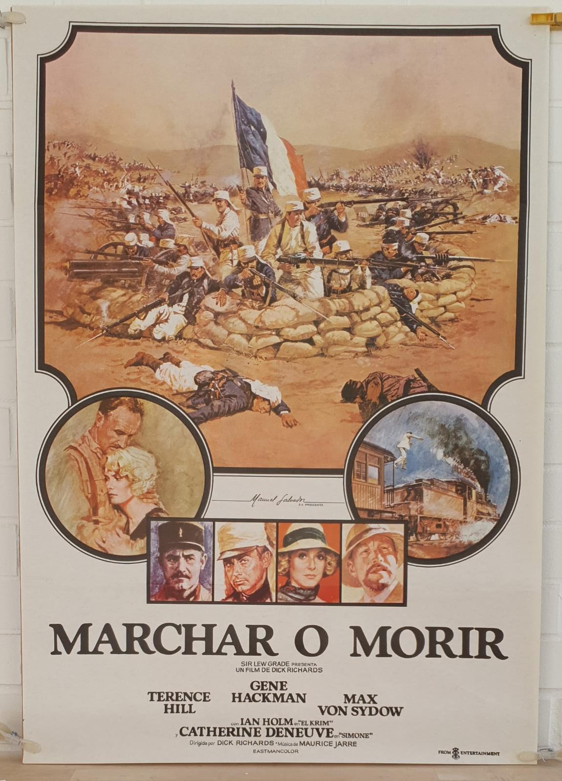 Marchar o morir. Cartel (100x70)