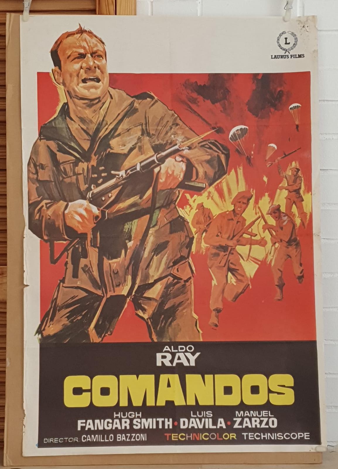 Comandos. Cartel (100x70)