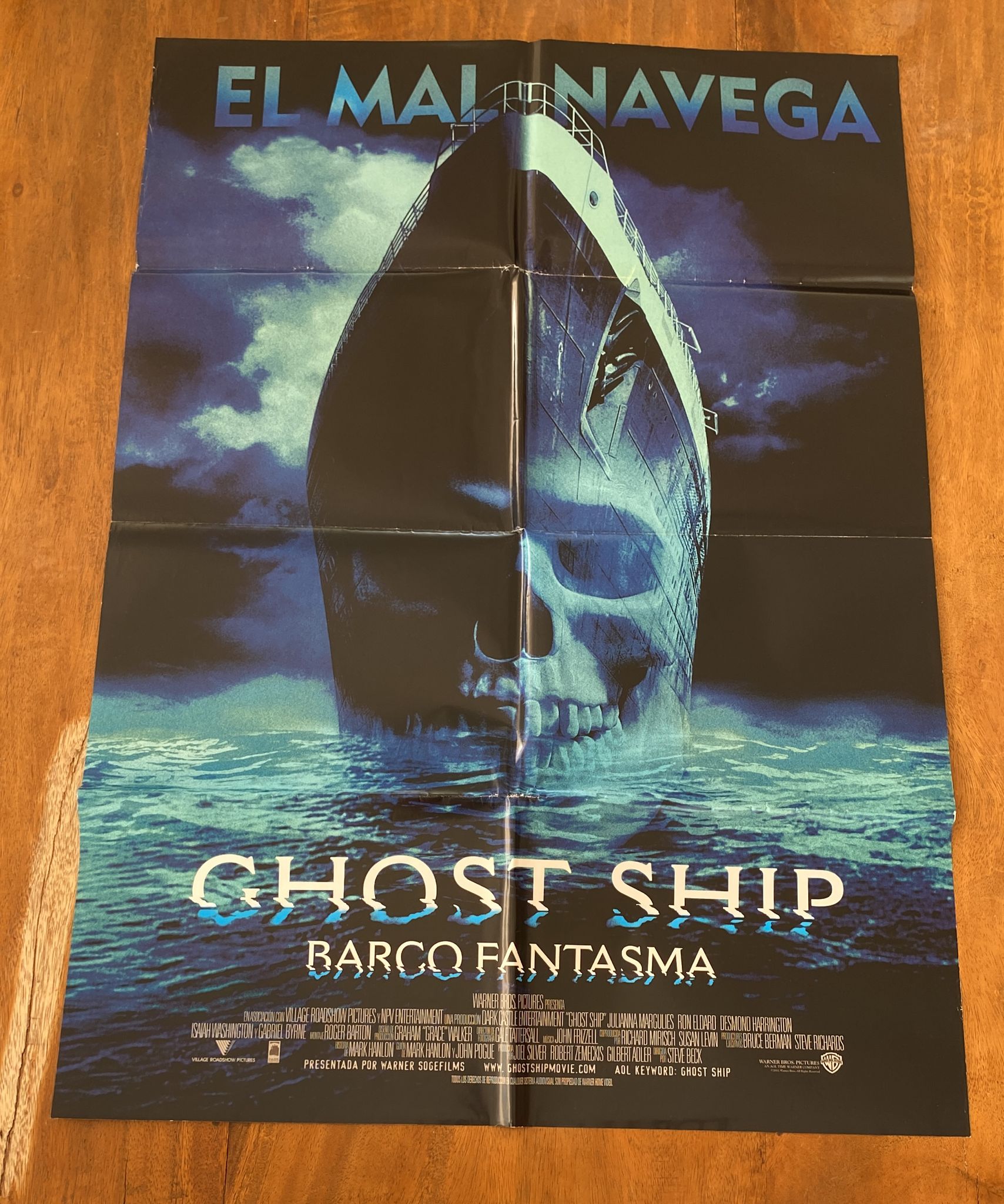 Ghost Ship. Barco Fantasma. Año 2002