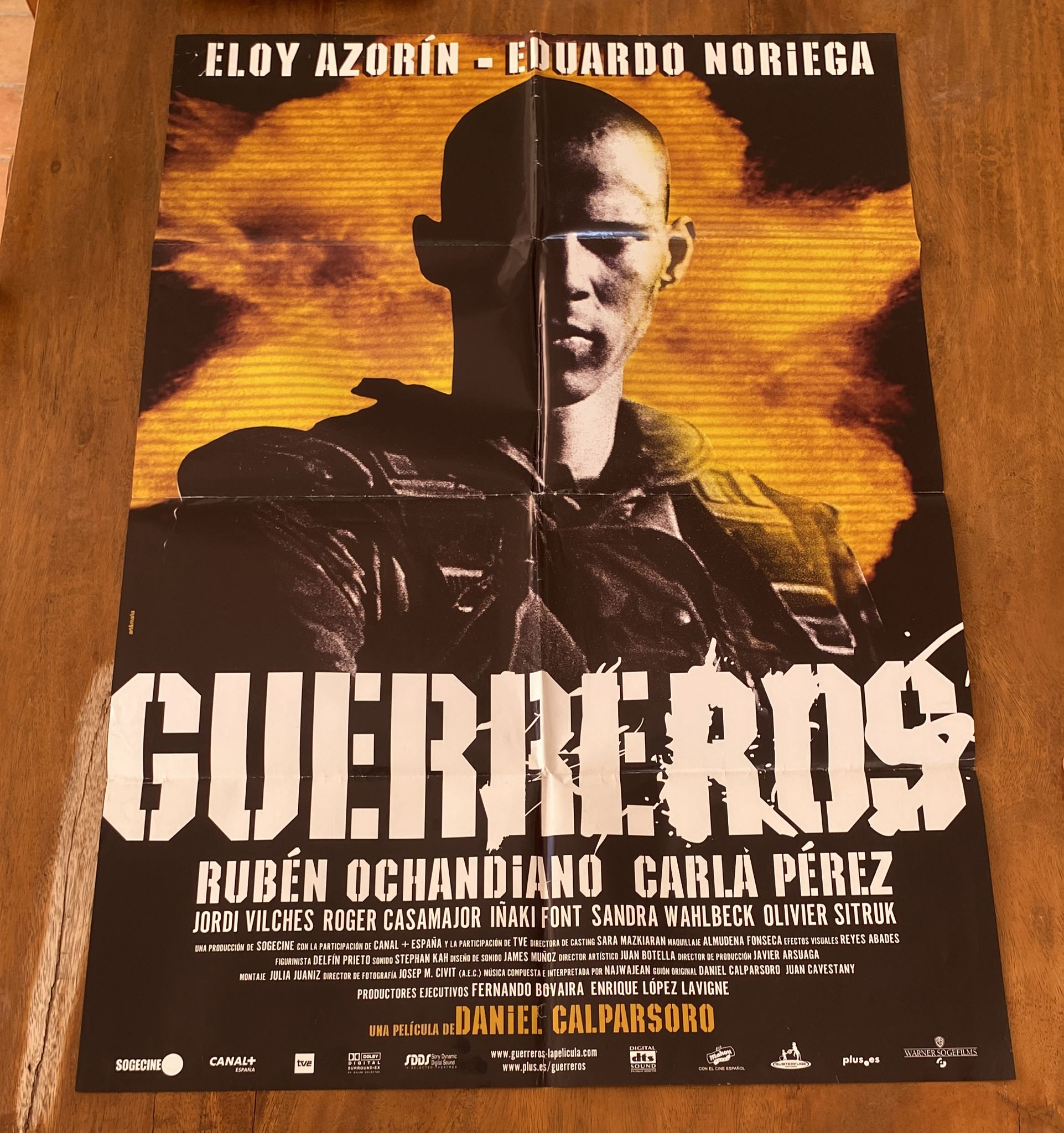 Guerreros. Cartel (100x70)