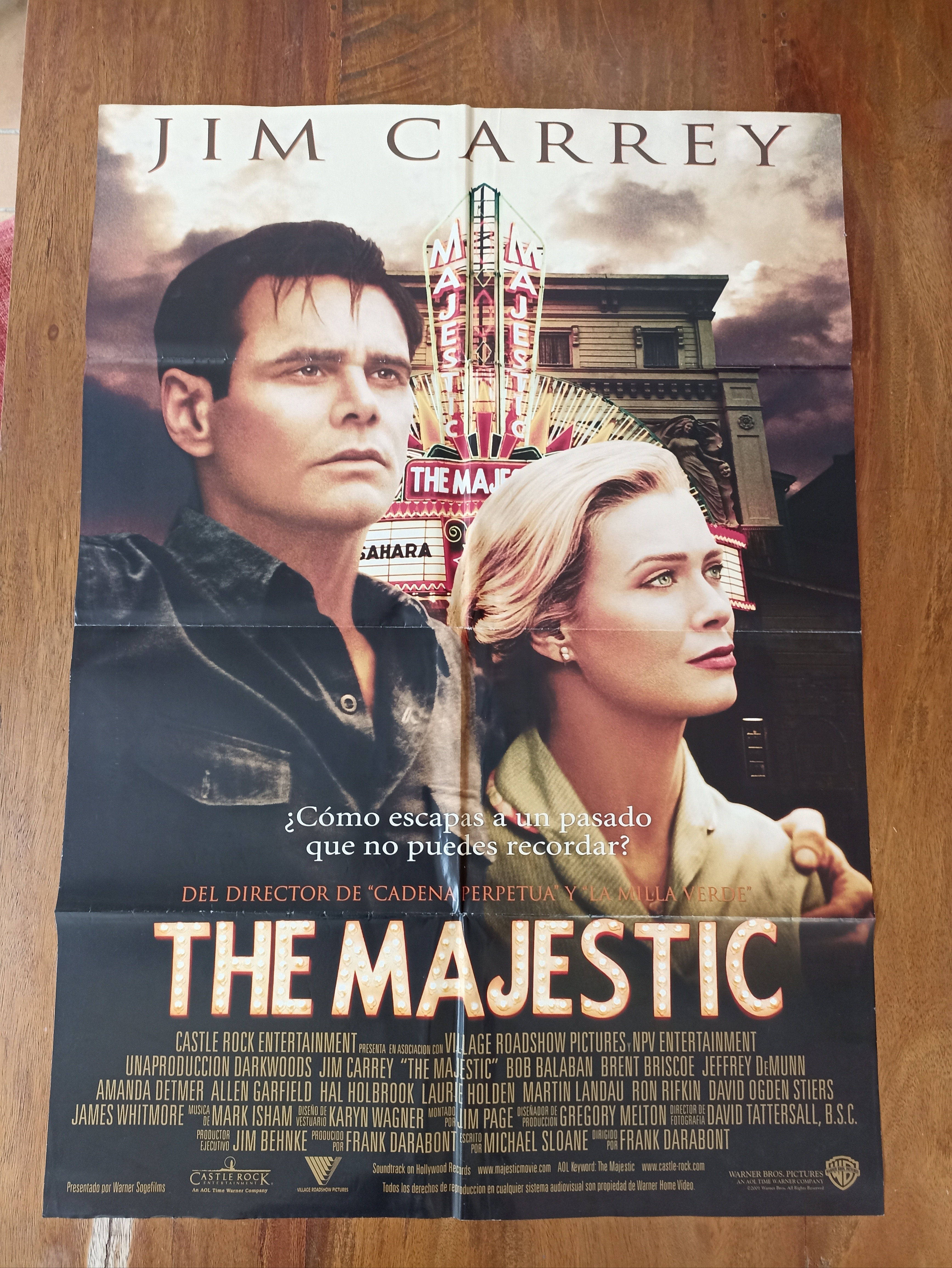 The Majestic. Cartel (100x70) de estreno 2001