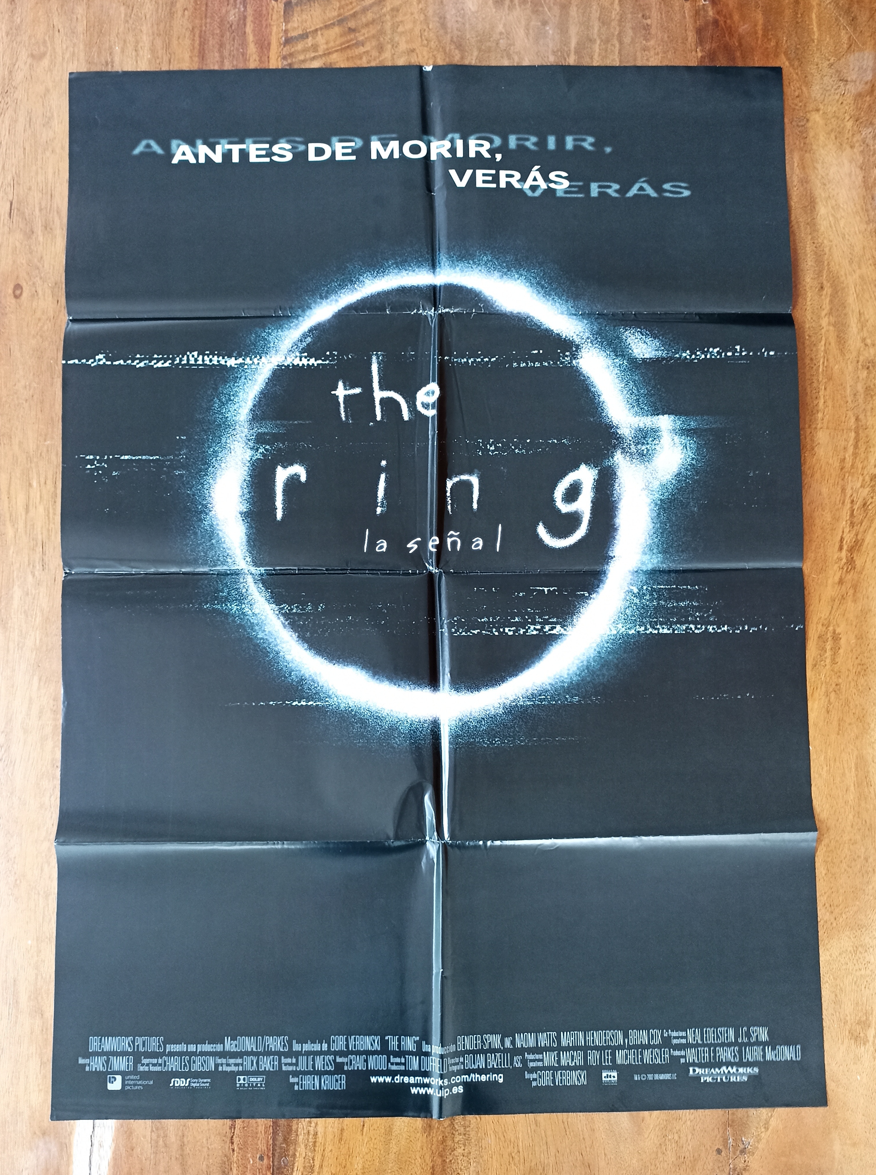 The Ring (La Señal) Cartel (100x70)