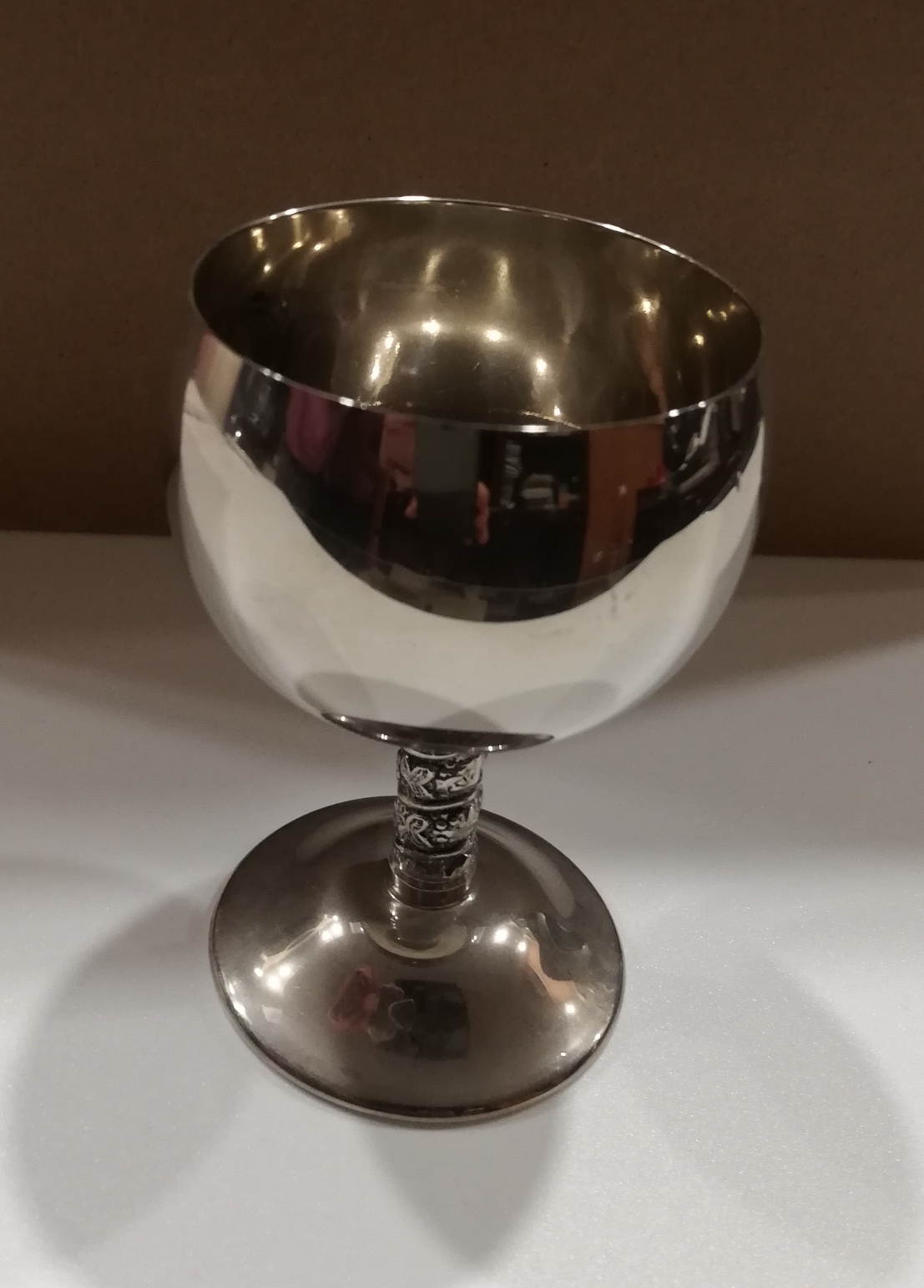 Juego de dos Copas. Fabricadas por A. Lara (Brass)