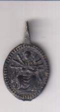 Escena Bíblica Medalla (AE 20 mms.) R/ Dolorosa. Siglo XVII-XVIII