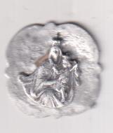 Virgen del Carmen Medalla?  (Metal plateado 24 mms.)