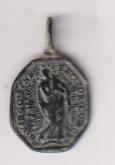 Inmaculada. Ley. Latina. Medalla (AE 16 mms.) Cáliz. Siglo XVIII