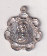 La Virgen del Carmen. Medalla ( AL 25 mms.) R/ Corazón de jesús