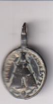 San Jerónimo. Medalla (AE 17 mms.) R/ S. María de Guadalupe. siglo XVIII