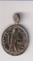 San Benito Medalla (AE 16 mms.) R/ Cruz de San Benito. Siglo XVII-XVIII