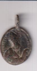 San Oroncio de Lecce. Medalla (AE 23 mms.) R/ Santa Irene. Siglo XVII. RARA
