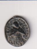 Beato Juan del Prado Medalla (AE 16 mms.) R/ S. pascual Bailón. Siglo XVIII
