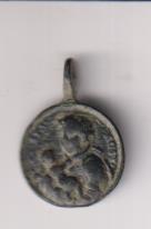 San Estanislao de Kostka. Medalla (AE 16 mms.) R/ Santo. Siglo XVII-XVIII