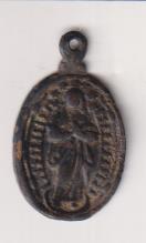Inmaculada. Medalla (AE 23 mms.) R/ Cáliz entre ángeles. Siglo XVIII