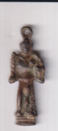 SAn Antonio de Padua. Medalla colgante. (AE 30 mms.) Siglo XVIII-XIX