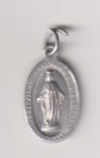 María Sin Pecado Concebida. R. PN...(Al. 21 Mm. ) R/ Corazones de jesús y María