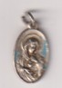 Sagrado Corazón de María. Medalla de plata (17 mm.) con bonito relieve. R/ Recuerdo de la Santa Misión. Siglo XIX. Balla pieza de buen arte