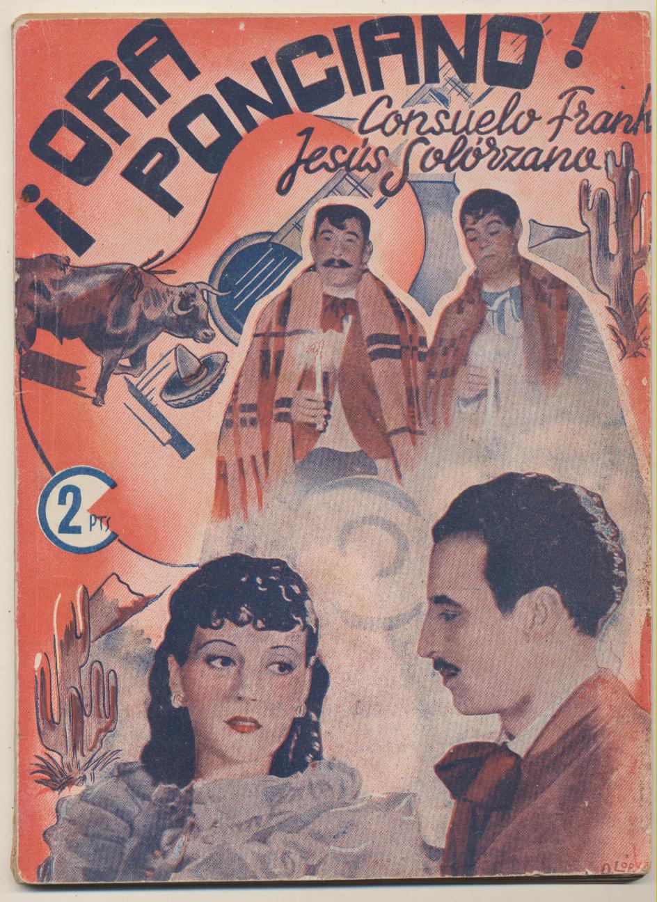 Ora Ponciano. Colección Cinema. 62 páginas con fotografías de la película