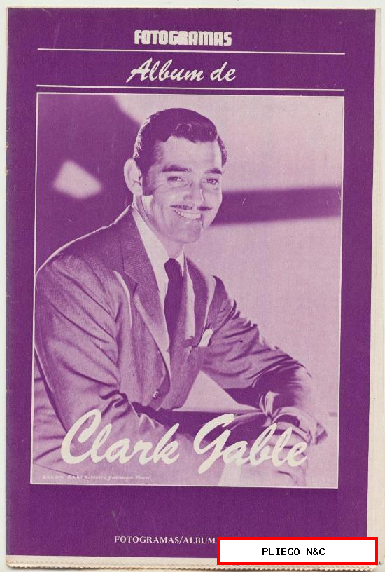 Fotogramas nº 33. Clark Gable