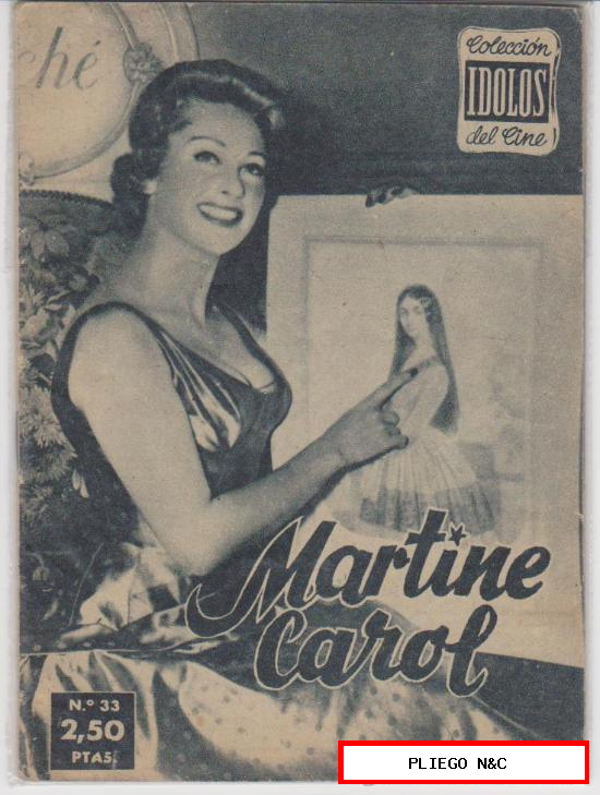 Colección Ídolos del Cine nº 33. Martine Catol