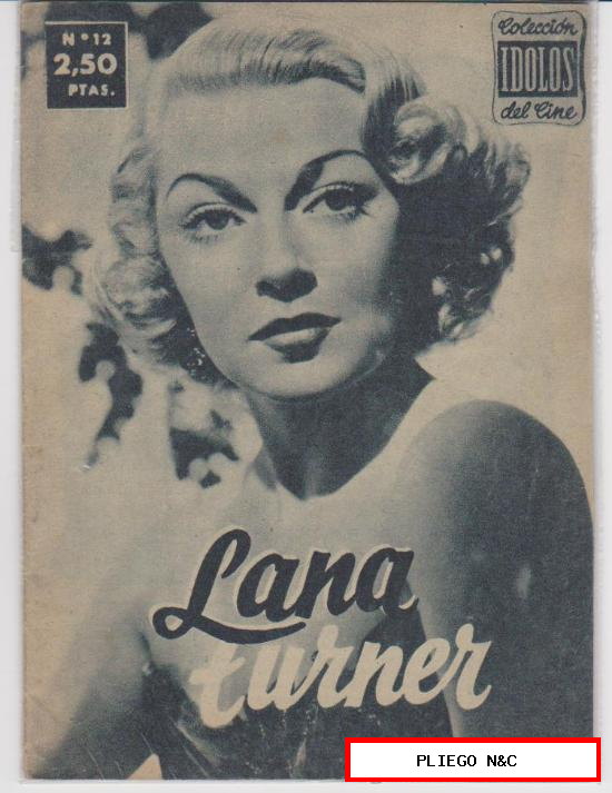 Ídolos del Cine nº 12. Lana Turner