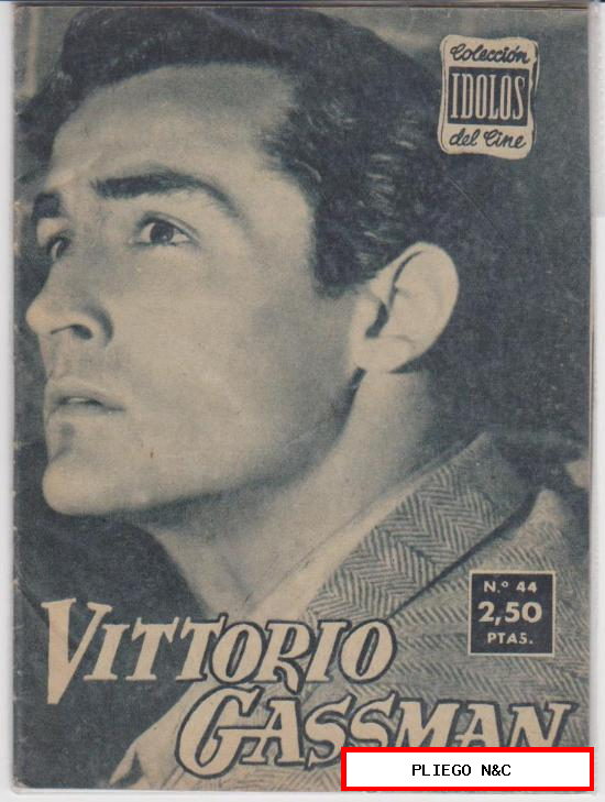 Ídolos del Cine nº 44. Vittorio Gasman