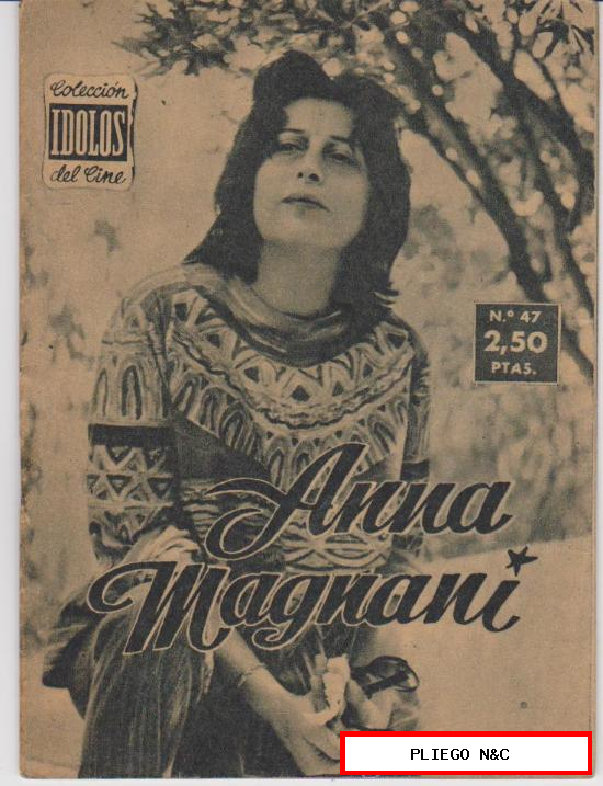 Ídolos del Cine nº 47. Anna Magnani